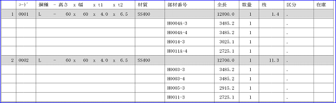 BWCS取合い表